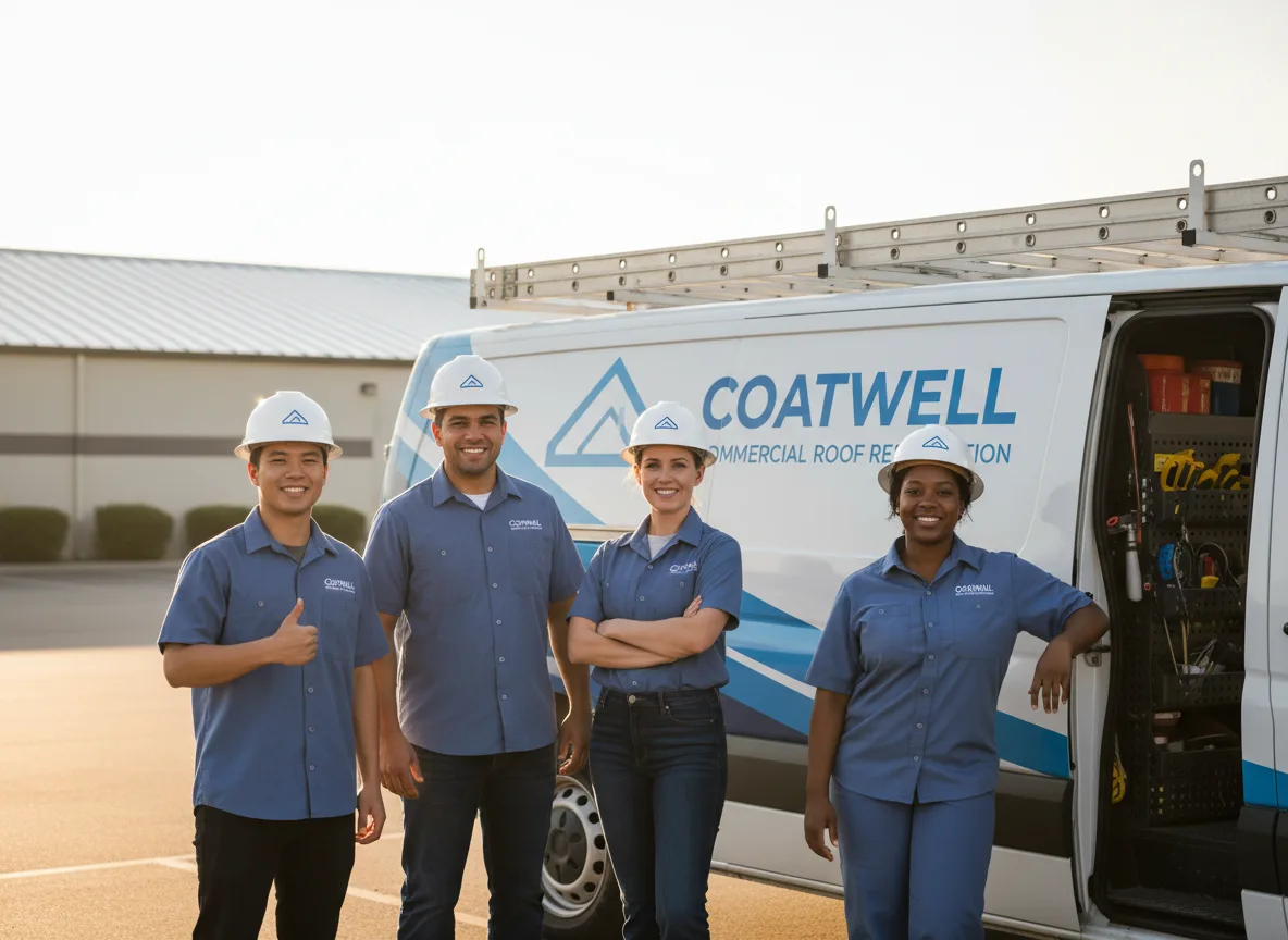 Commercial roof coating company in Gracewood, GA